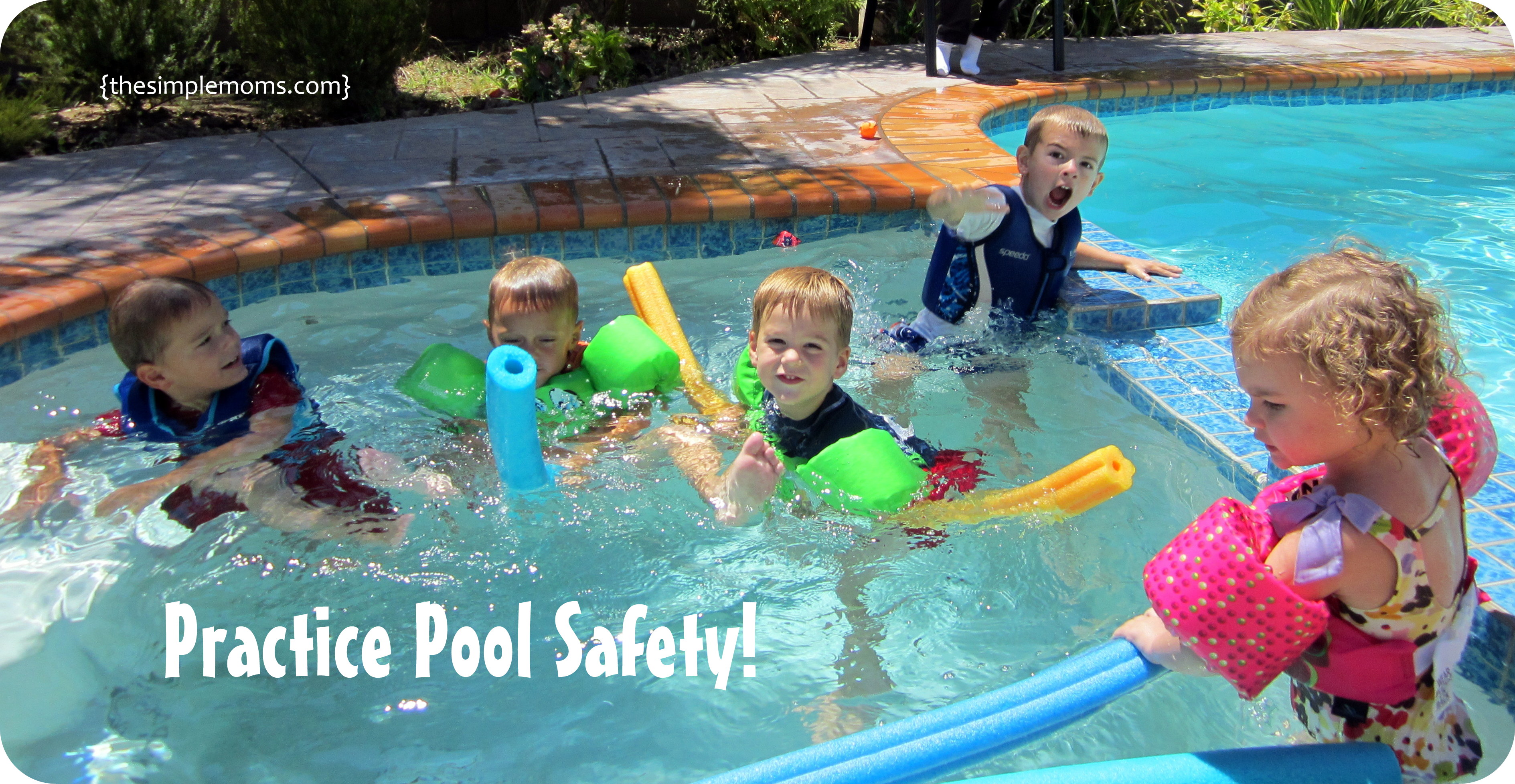 stearns puddle jumper :: pool safety tip too – the SIMPLE moms