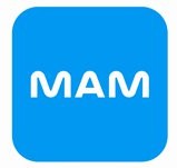 MAM baby logo