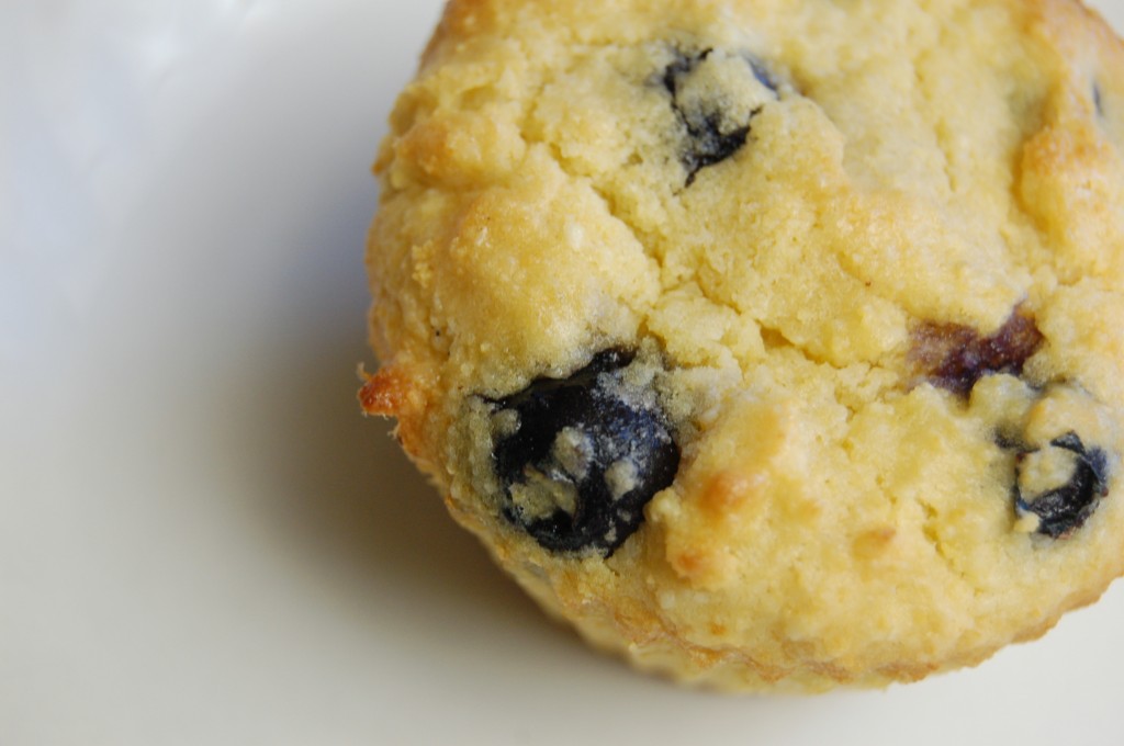 a simple real food recipe :: grain free blueberry breakfast muffins