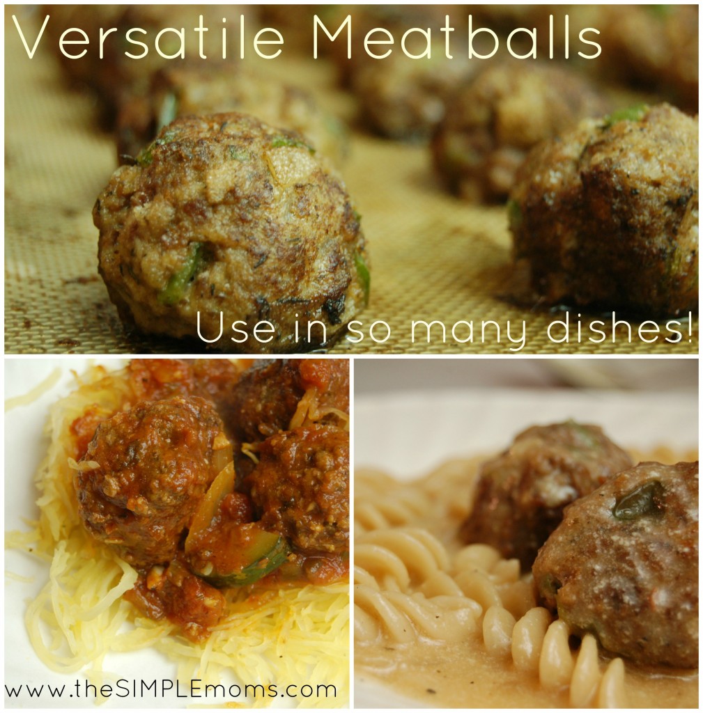 a simple real food recipe :: versatile meatballs for any meal