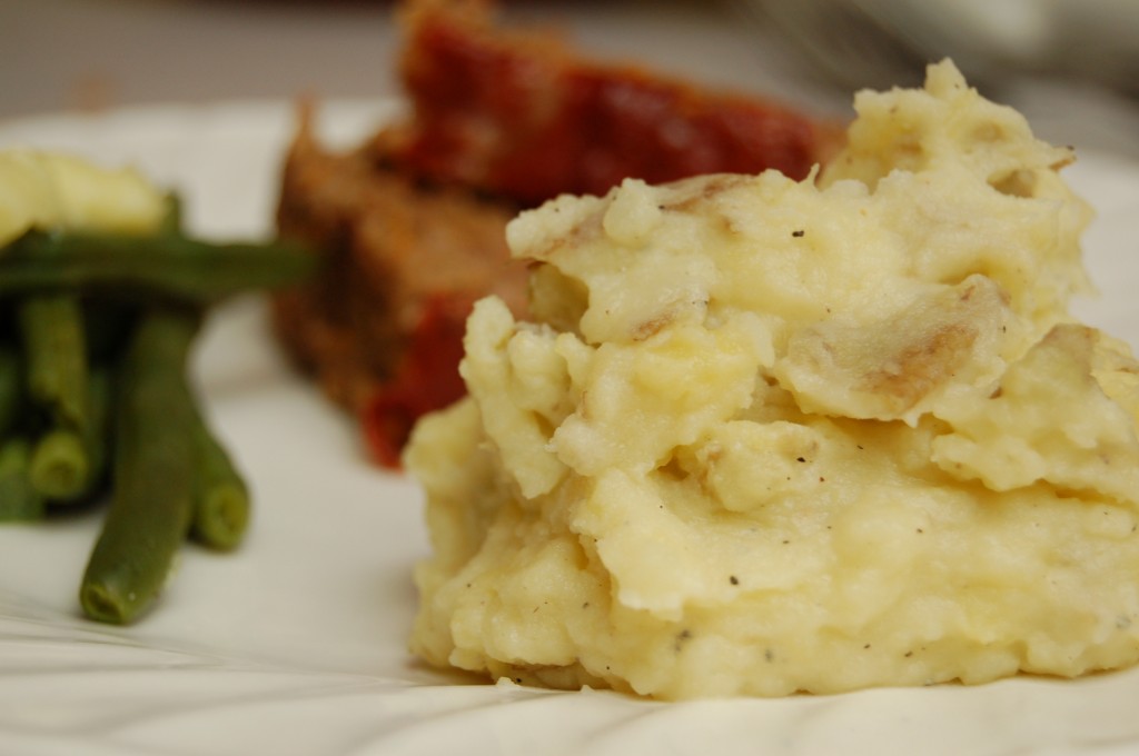 a simple real food recipe :: rustic mashed potatoes