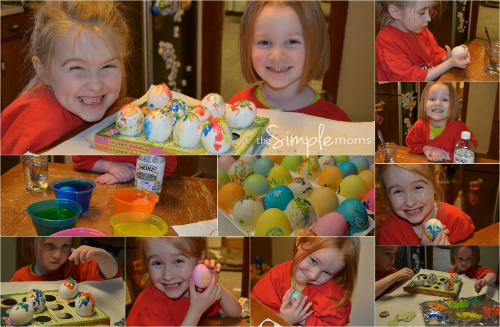 Easter egg decorating fun with PAAS and Heinz Vinegar!