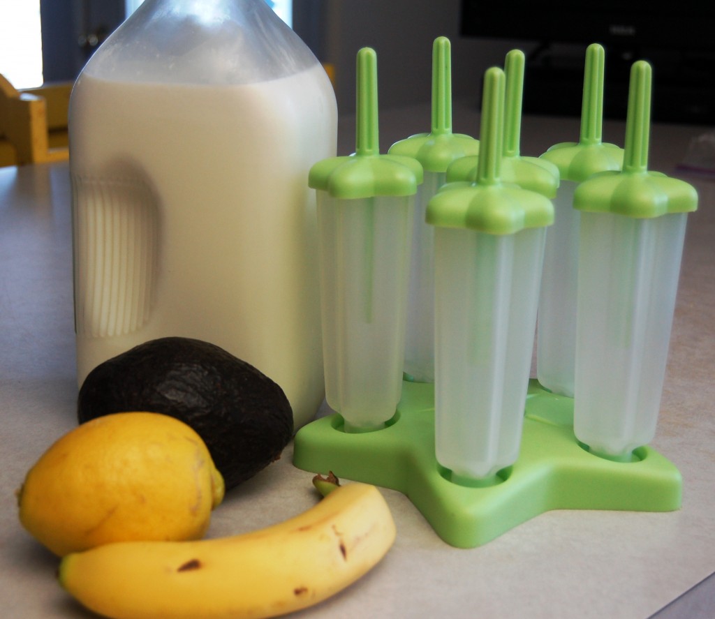 a simple real food recipe :: lemonade creamsicles