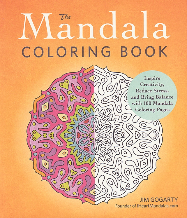 the mandala coloring book