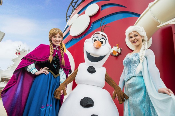 frozen disney cruise line