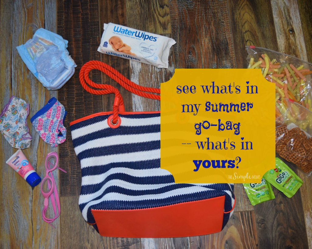 see what's in my summer go-bag -- what's in yours