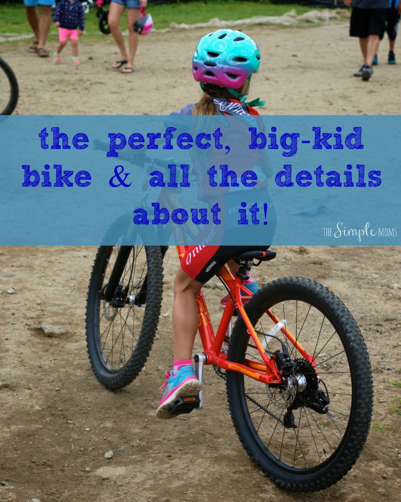 the perfect, big-kid bike & all the details about it