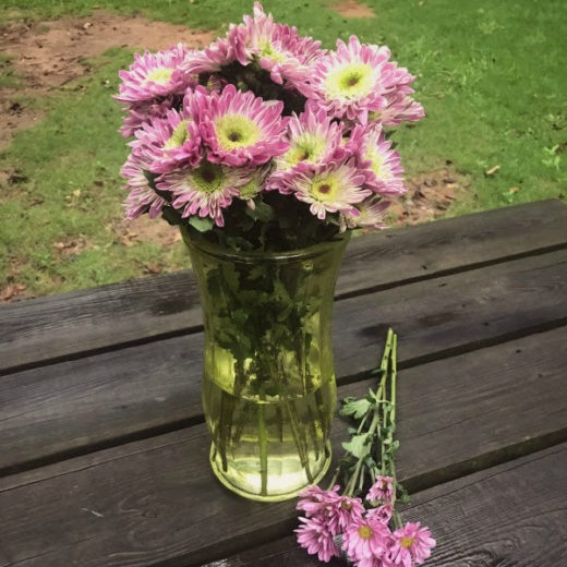 DIY Seaglass Vase